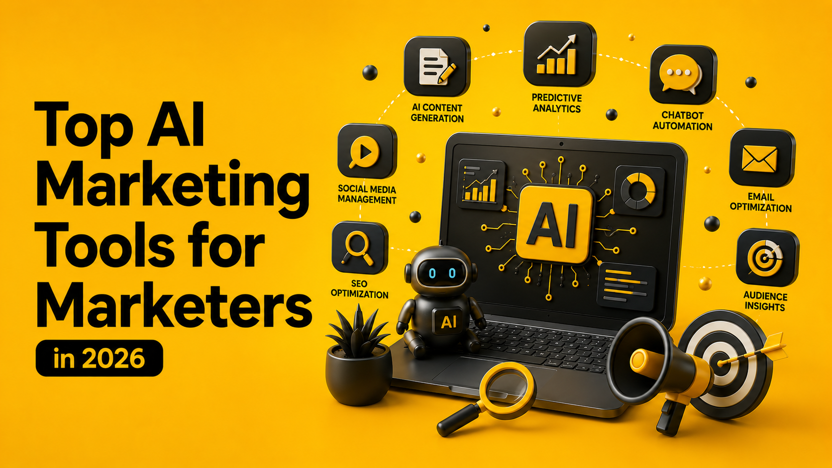 Top AI Marketing Tools for Marketers in 2026