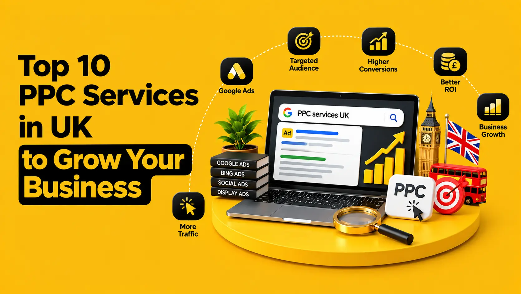 Top 10 PPC Services in UK to Grow Your Business
